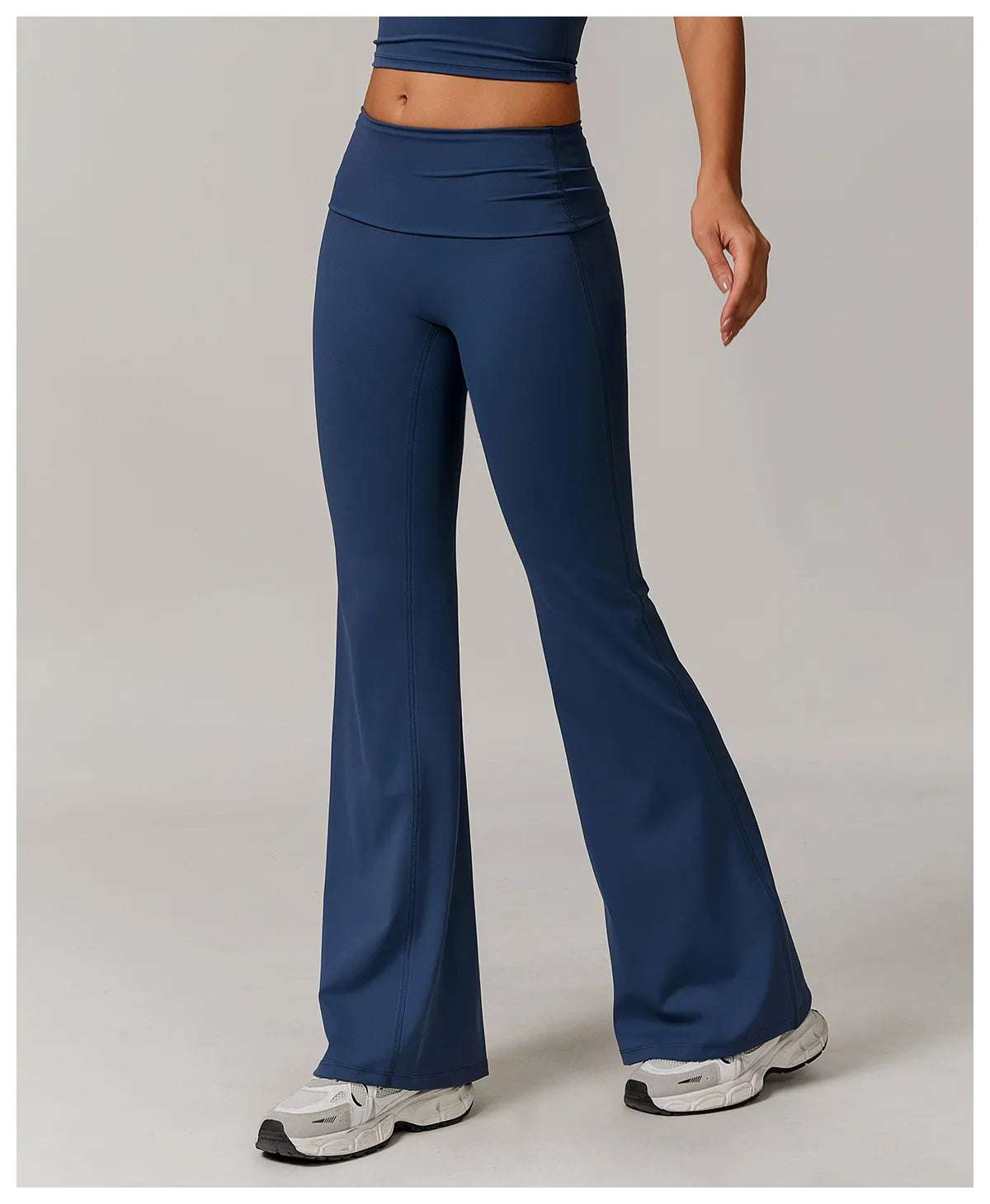 Bell-bottoms High Waist Wide Leg Fitness Workout Leggings