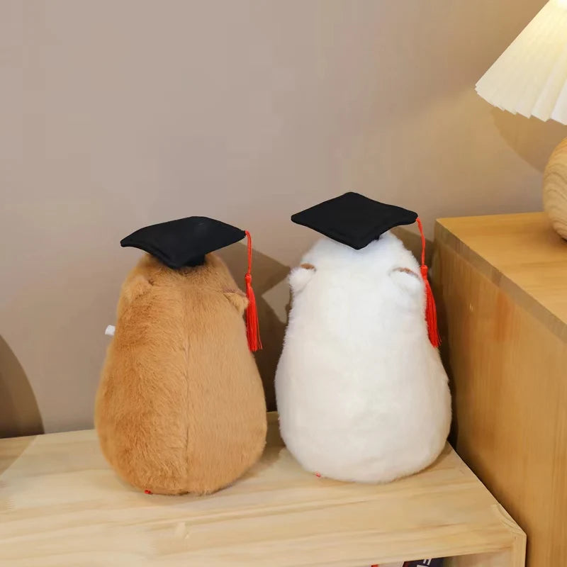 Graduate Doctor Capybara Owl Bear Plush soft Toy