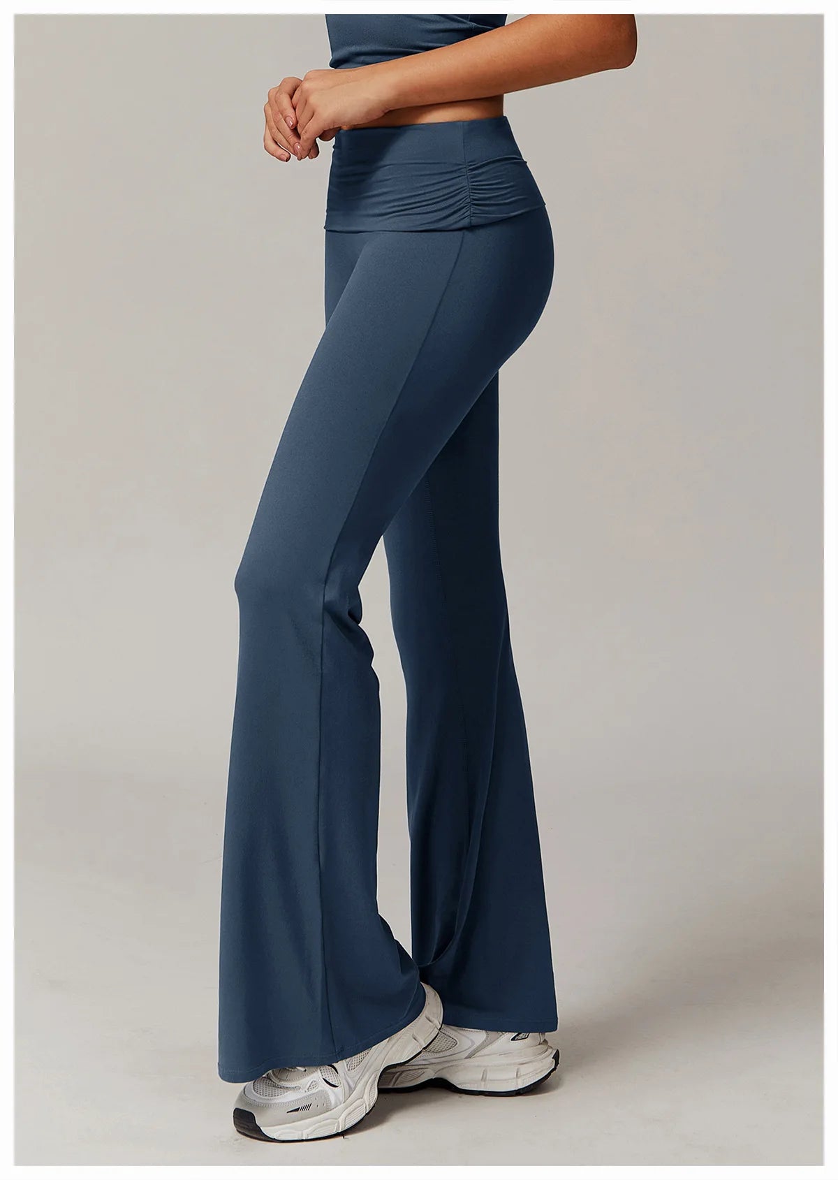 Bell-bottoms wide leg fitness Sport Leggings