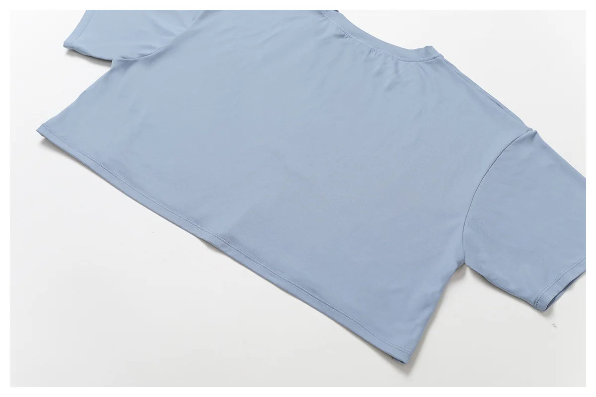 Loose Fitness gym crop Top