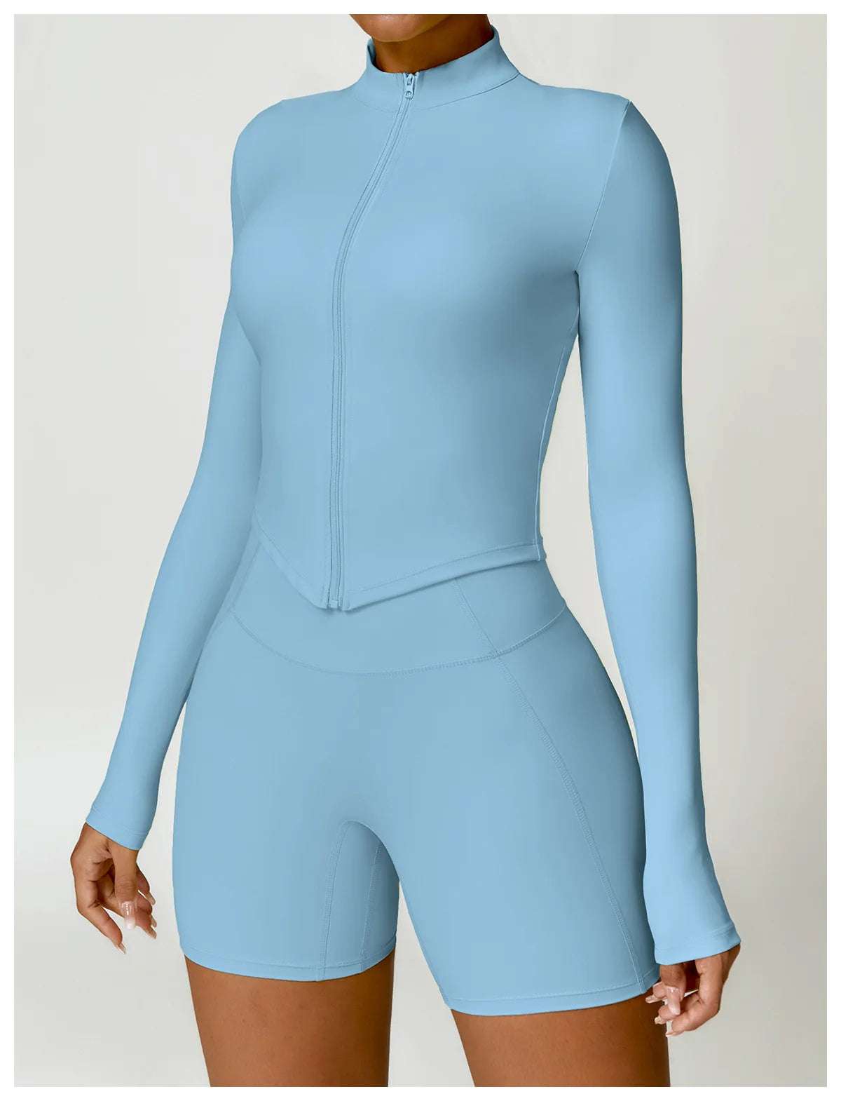 Full Zip-up Yoga Gym Workout Jacket