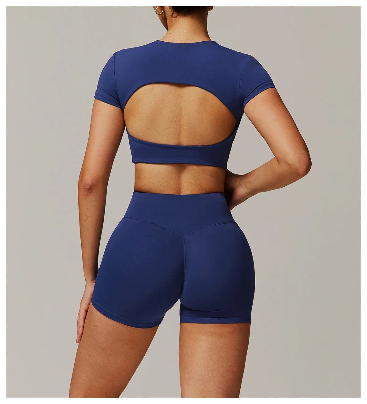 Workout Short Sleeve Shirt Gym Top