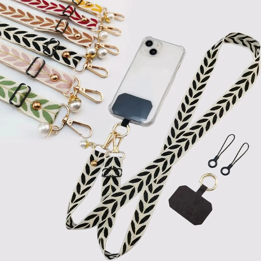 Adjustable Long Mobile Phone Lanyard