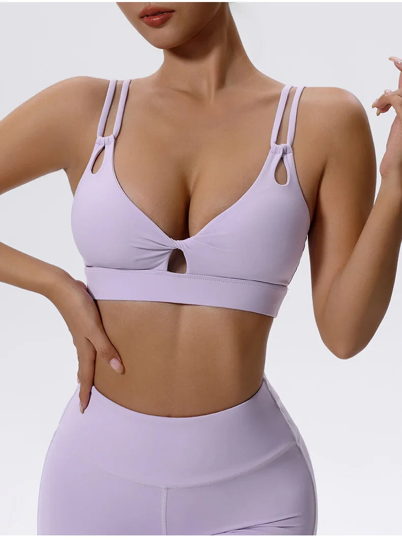 2 piece Yoga Sportswear Bra & Leggings Set