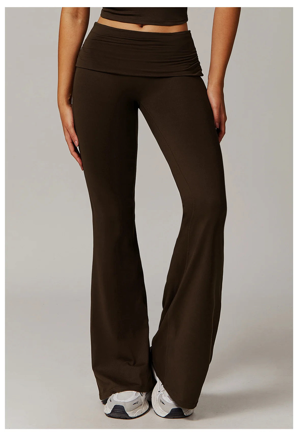 Bell-bottoms wide leg fitness Sport Leggings