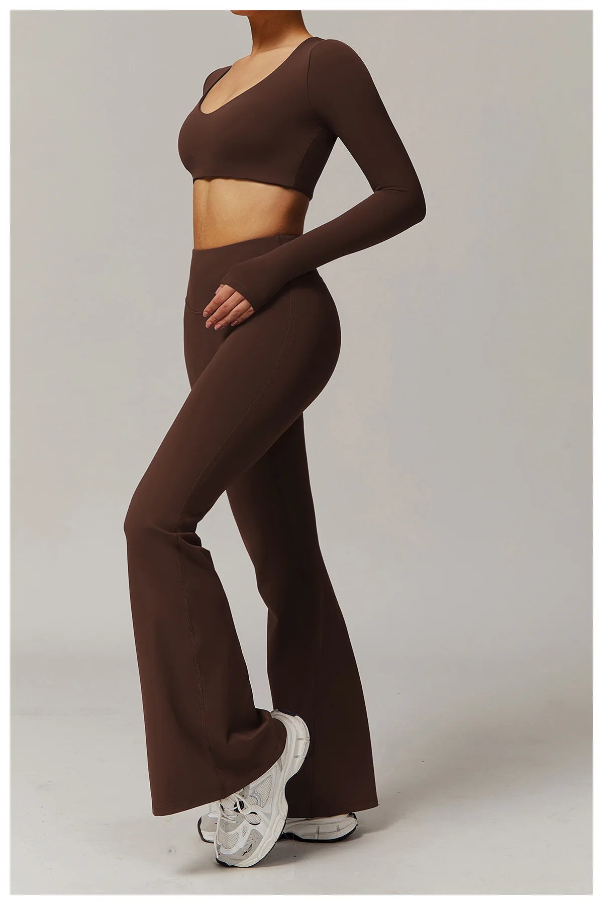 High Waist Wide gym Leggings