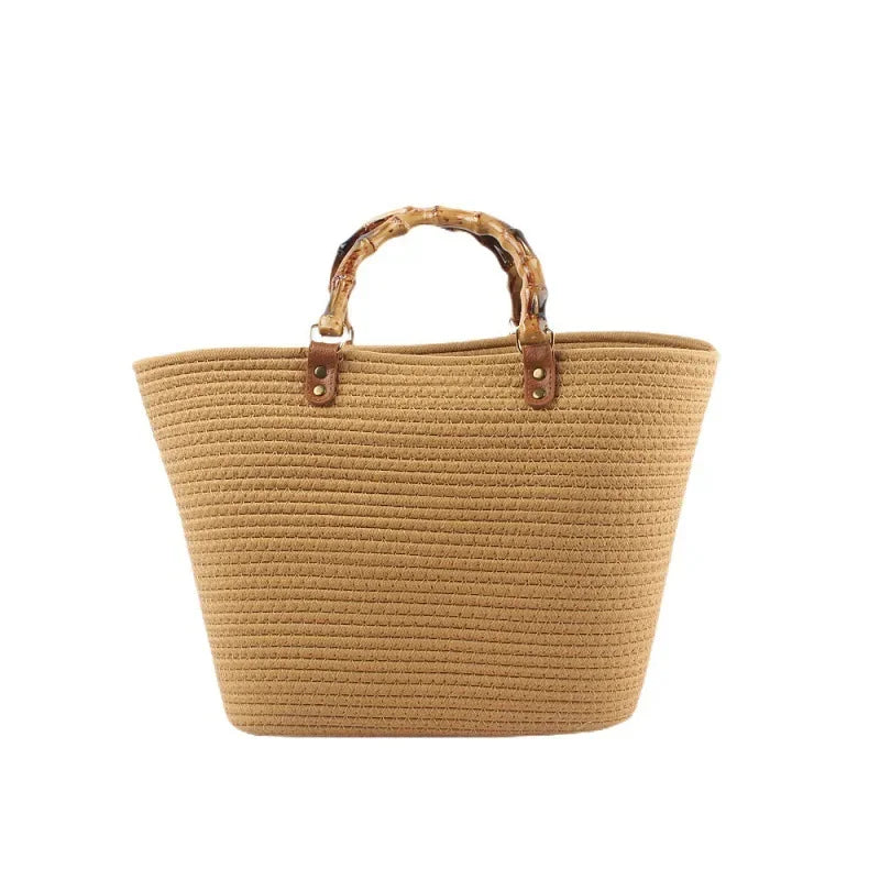Cotton Rope Woven beach holiday Handbag