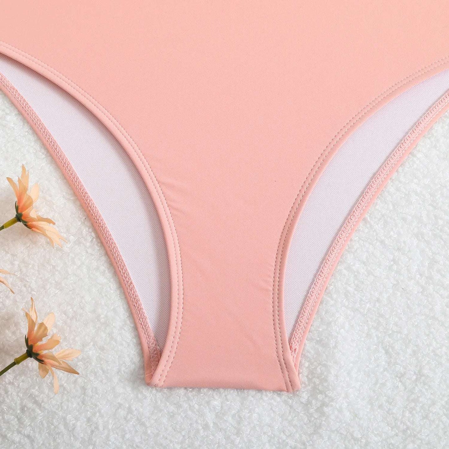 3D Flower One Piece Swimsuit