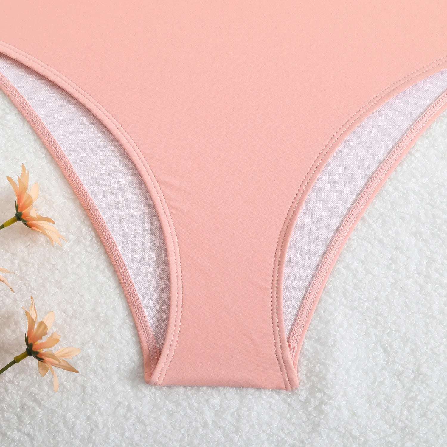 3D Flower One Piece Swimsuit