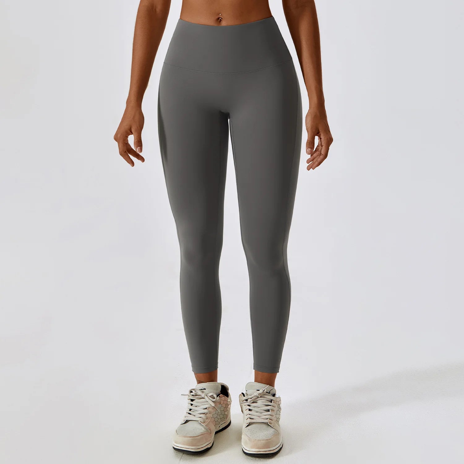 High Waist Push Up gym leggings Far Mountain Grey