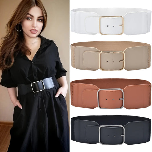 Stretchy Wide Waist Belt