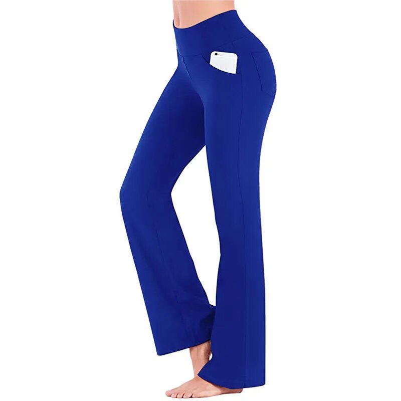 Women's Fall Casual Formal Pants Blue