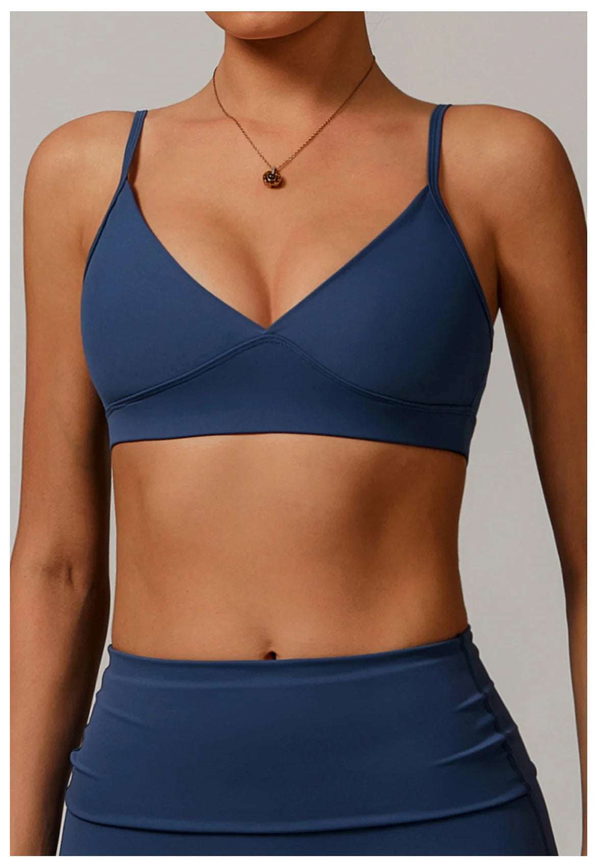 Breathable Shockproof Push Up gym Workout Top
