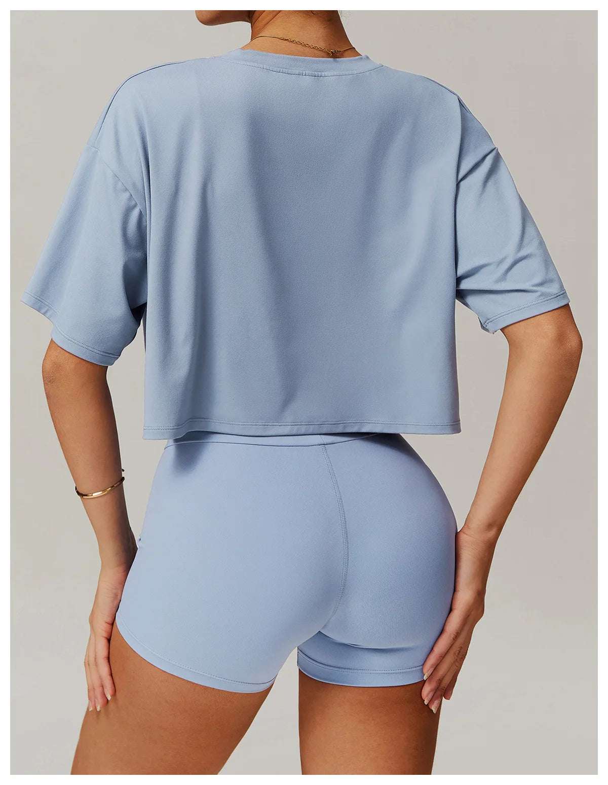 Loose Fitness gym crop Top