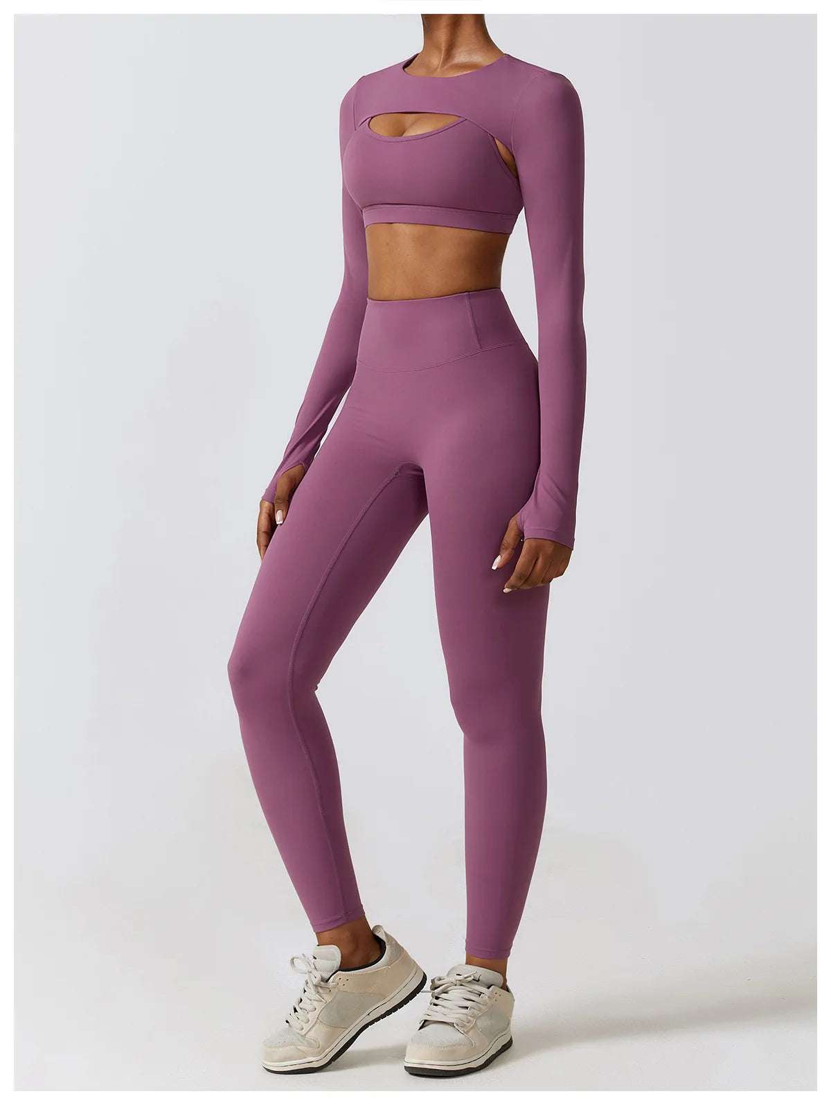 Long Sleeved Fitness Gym Top