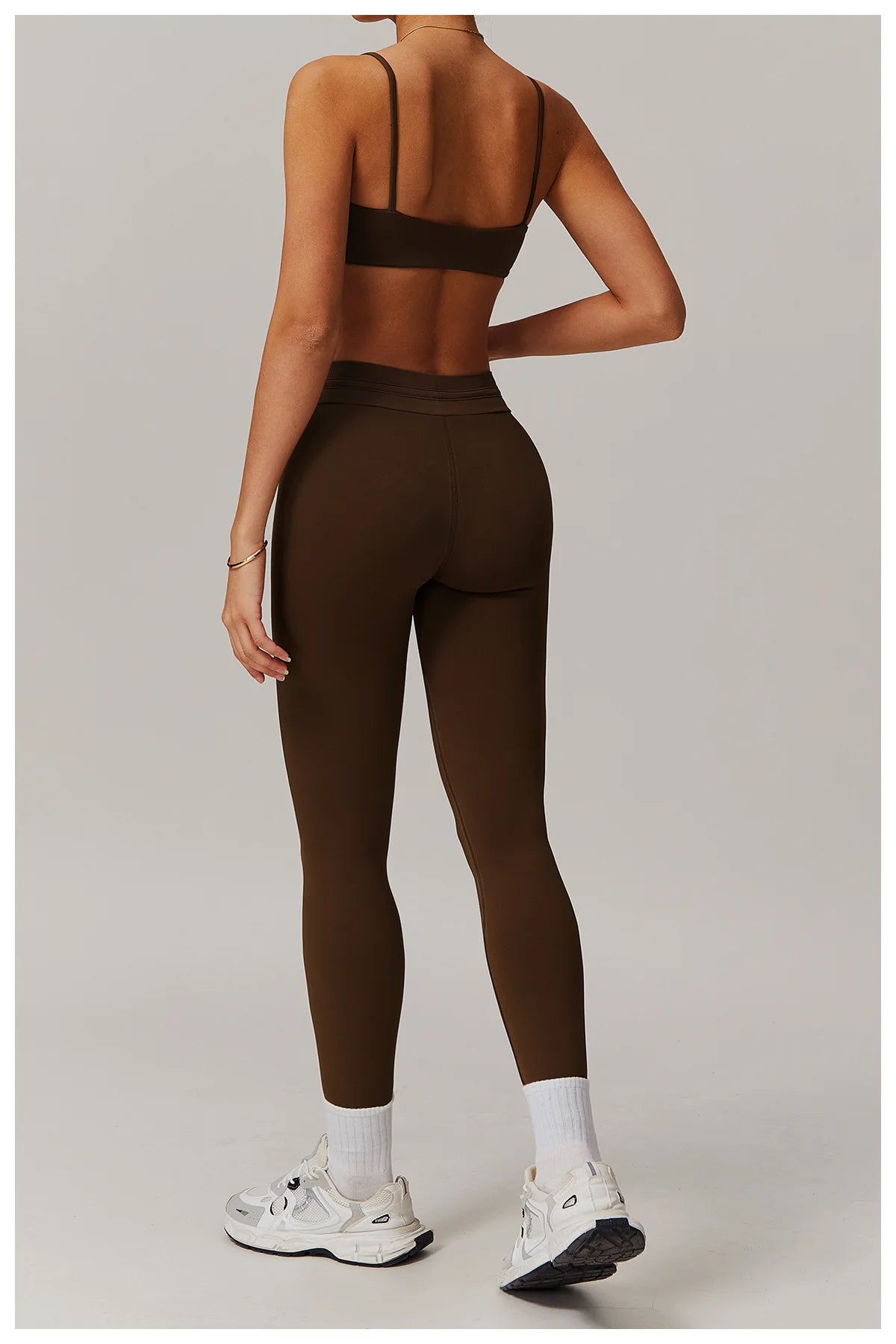Drawstring High Waist Fitness Leggings