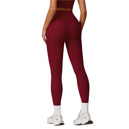 Ribbed High Waist Yoga Leggings