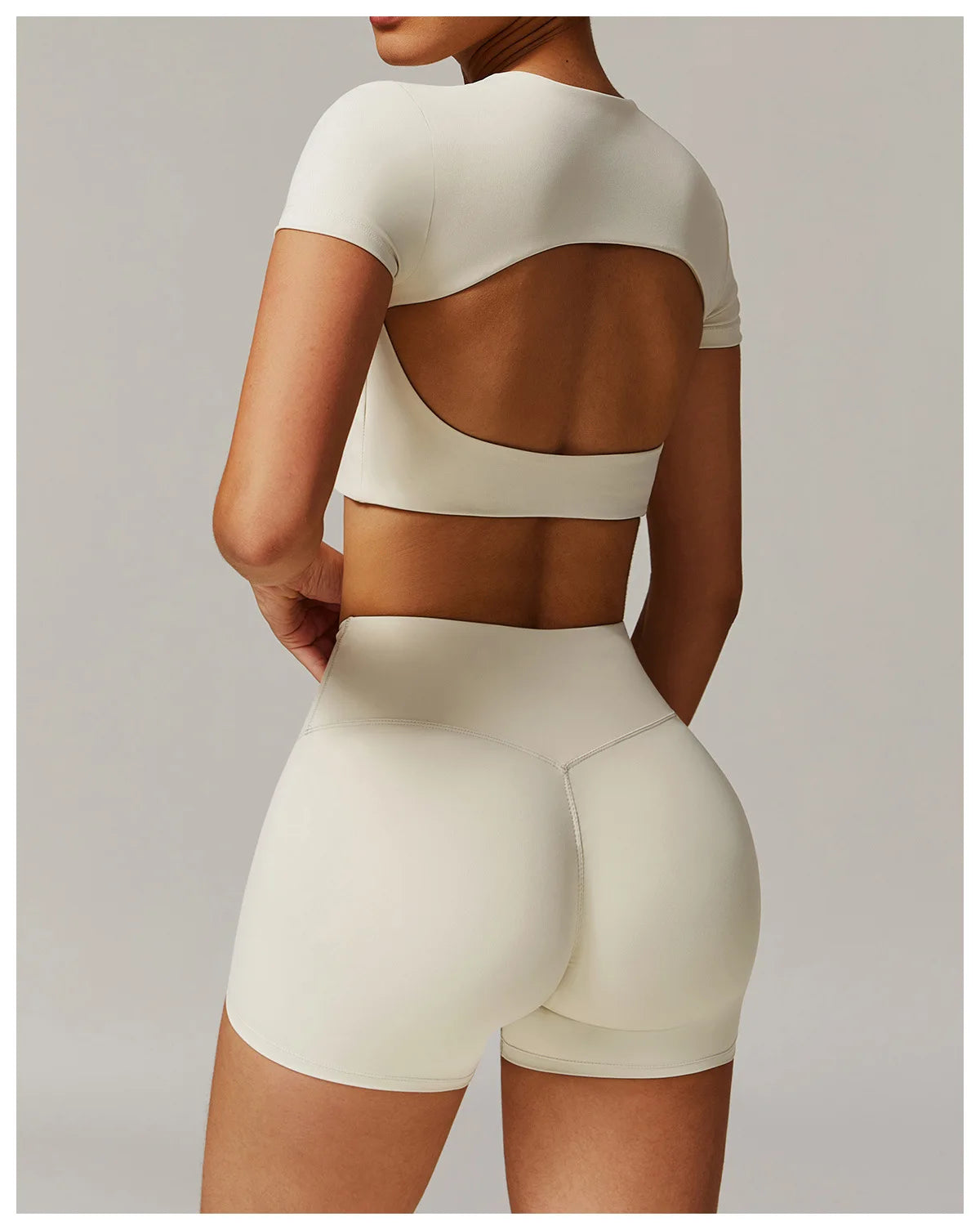 Workout Short Sleeve Shirt Gym Top