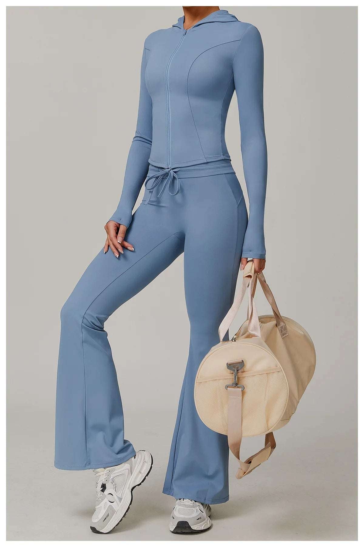 Zipper Long Sleeve Sports Jacket