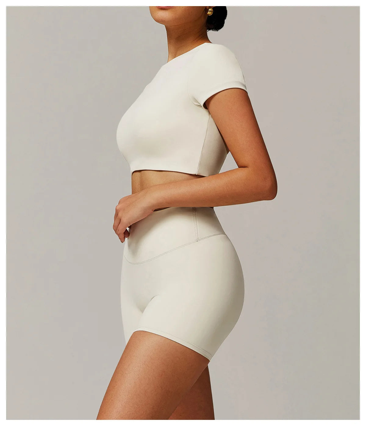 Workout Short Sleeve Shirt Gym Top