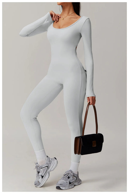 Long Sleeved fitness workout Yoga Set