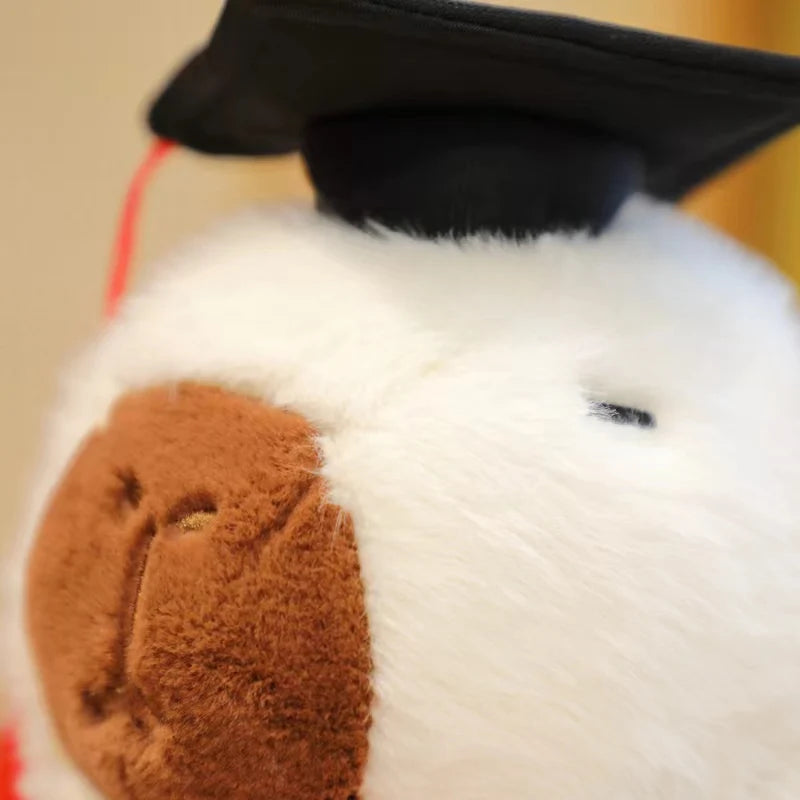 Graduate Doctor Capybara Owl Bear Plush soft Toy