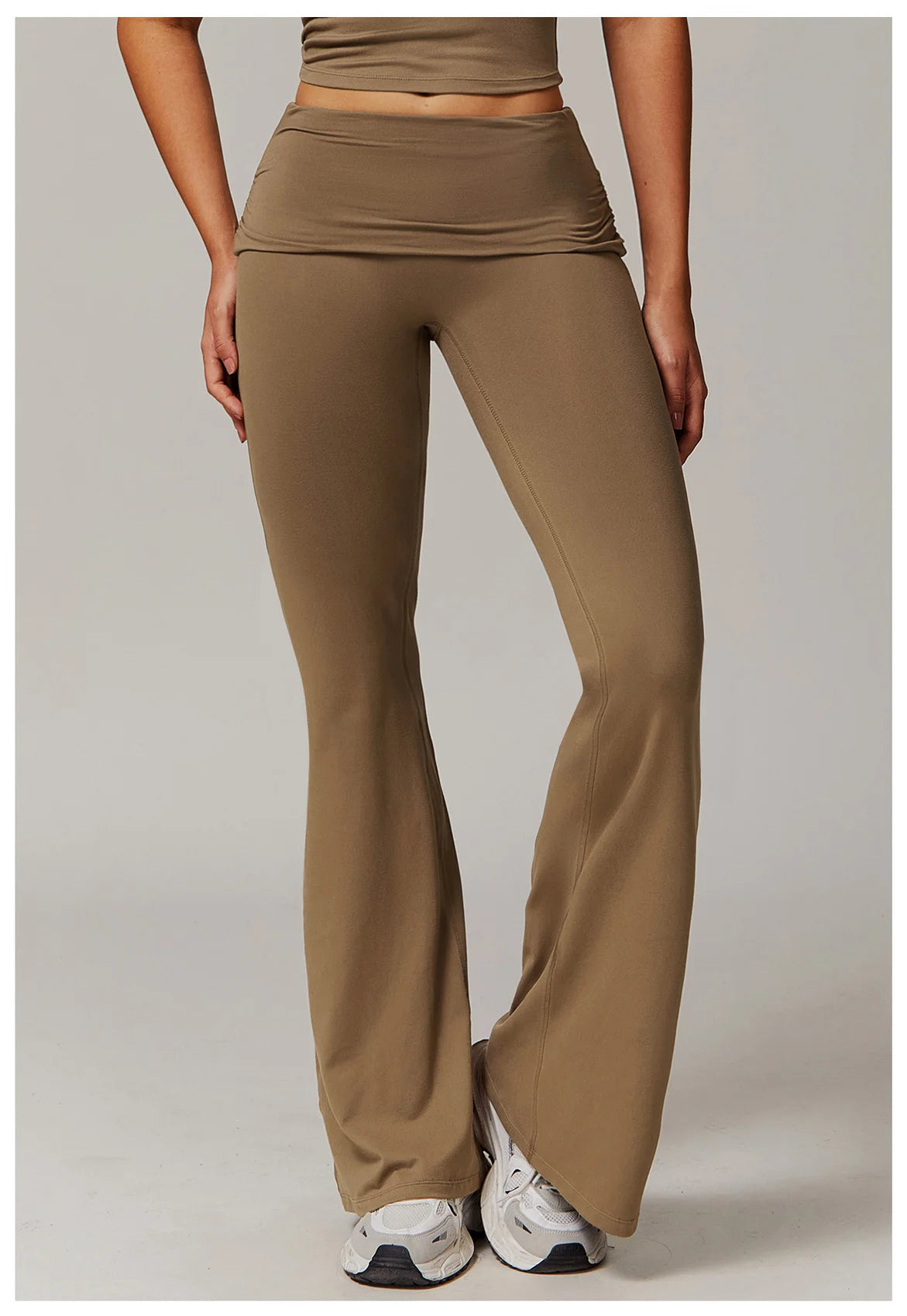 Bell-bottoms wide leg fitness Sport Leggings