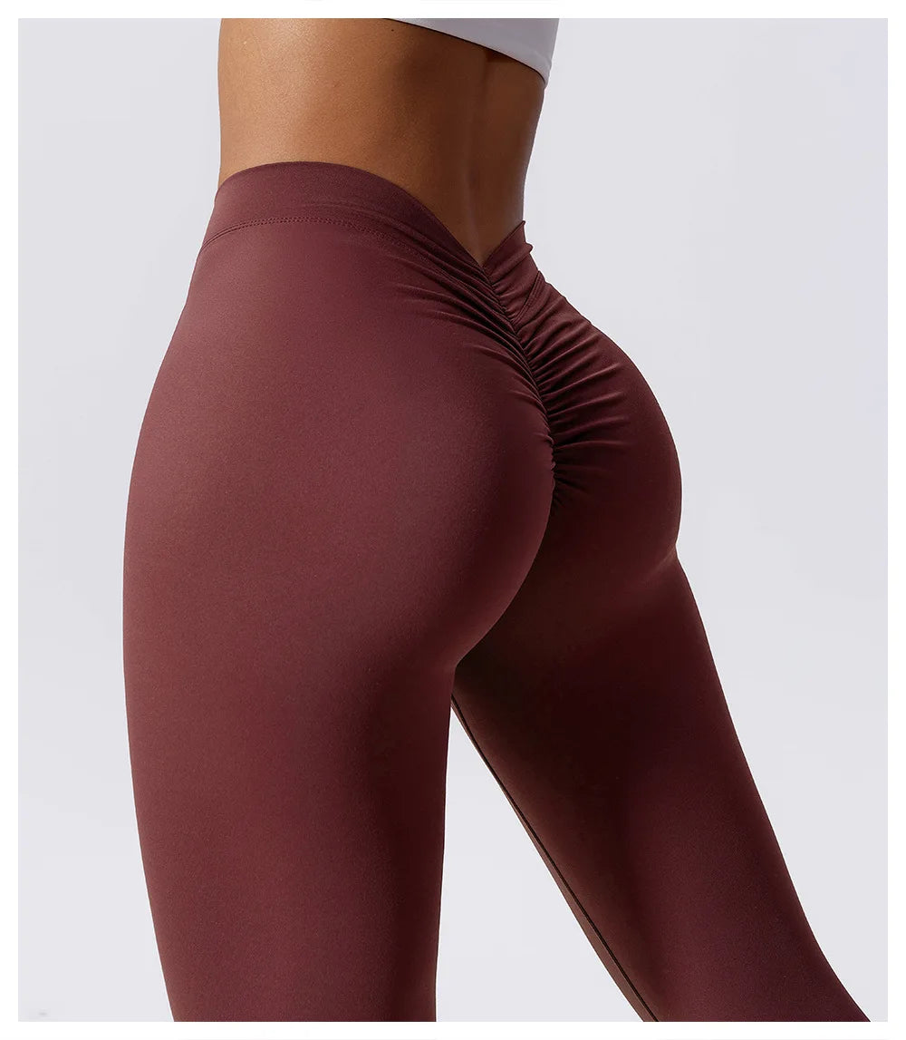 Seamless Sports High Waist Fitness Leggings