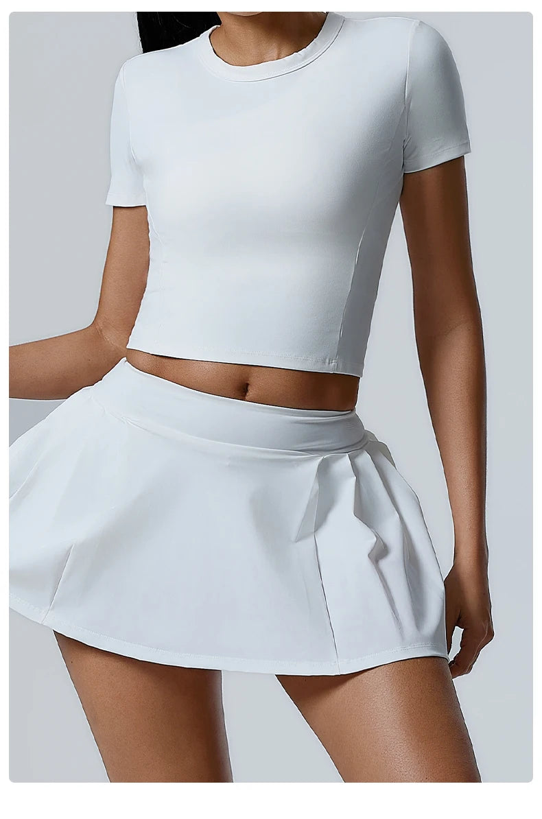 Workout Short Sleeve Yoga gym top