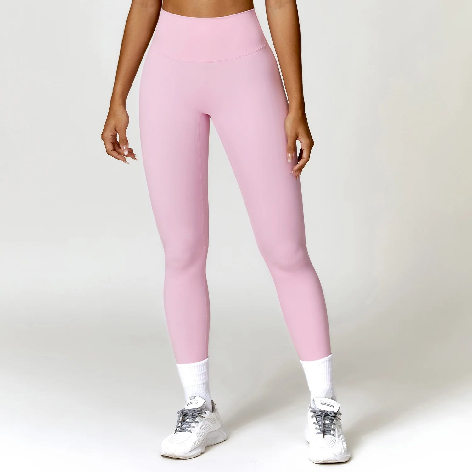 High Waist Push Up Scrunch Butt gym leggings Pink