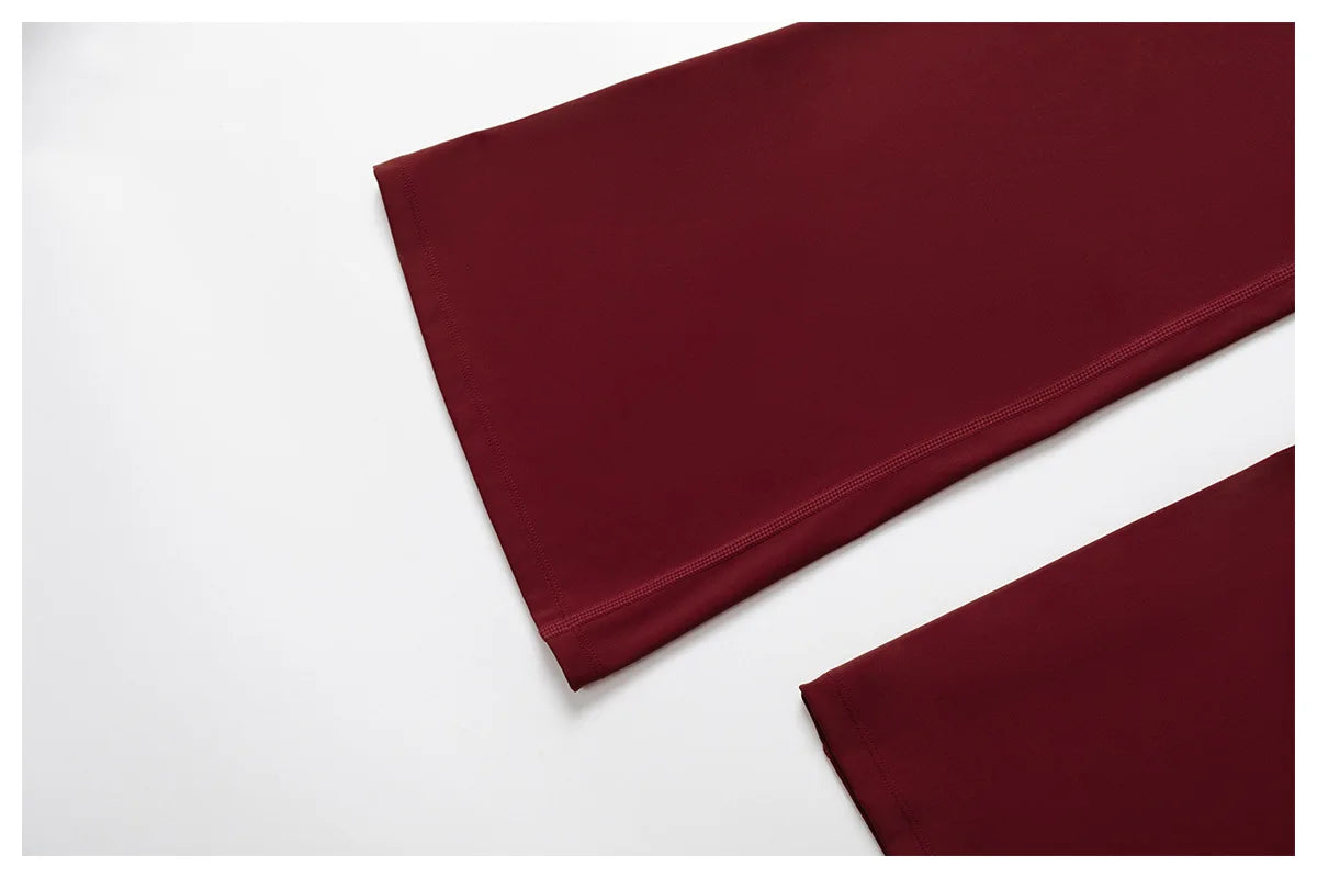 Bell Bottomed High Waist Wide Leg Gym Leggings