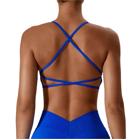 Back Cross Strap Sports fitness Bra