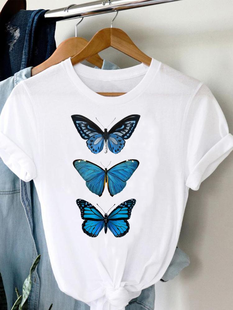 Summer Short Sleeve Print Graphic T Shirt