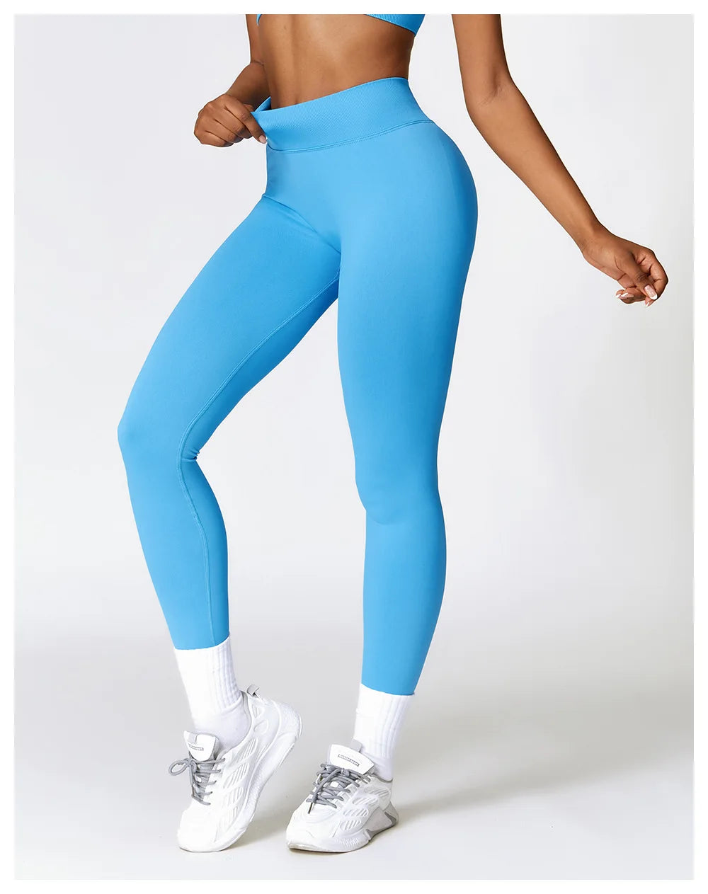Women seamless Sports High Waist Fitness Leggings