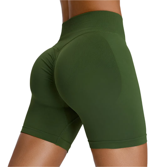 High Waist Push Up Gym cycling fitness Shorts