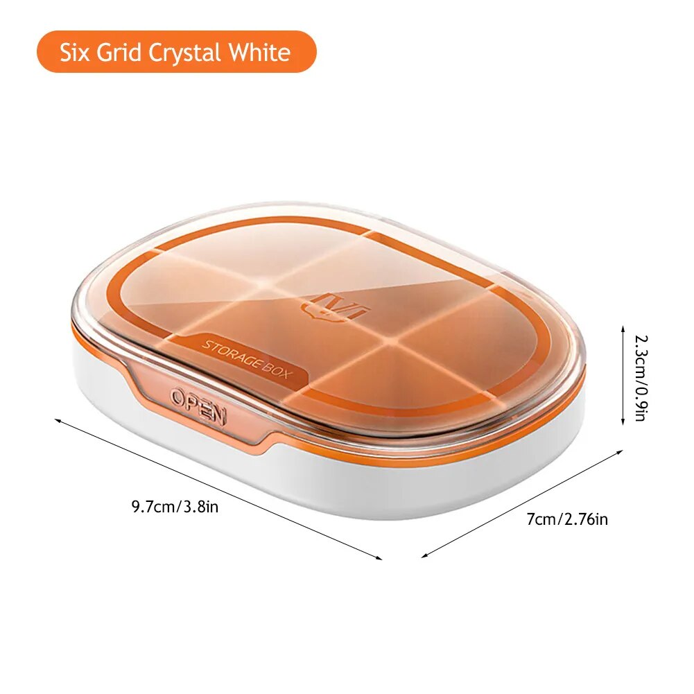 New Organizer Moisture Proof Pills Box