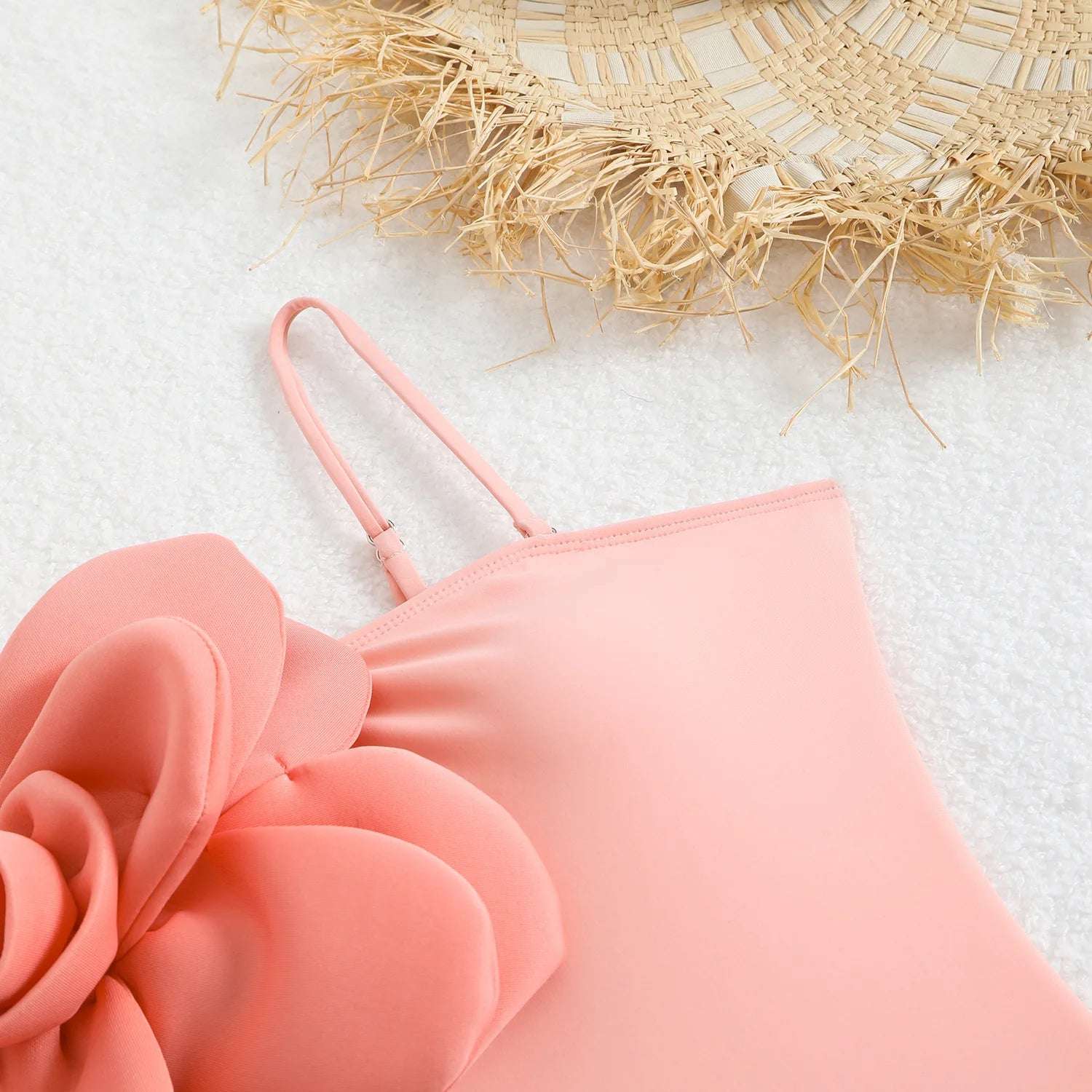 3D Flower One Piece Swimsuit