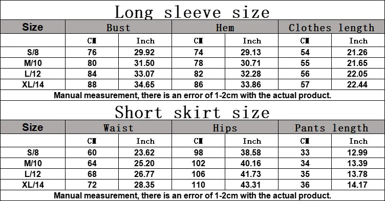 2 piece Yoga Fitness Sports Short Skirt Long Sleeved set