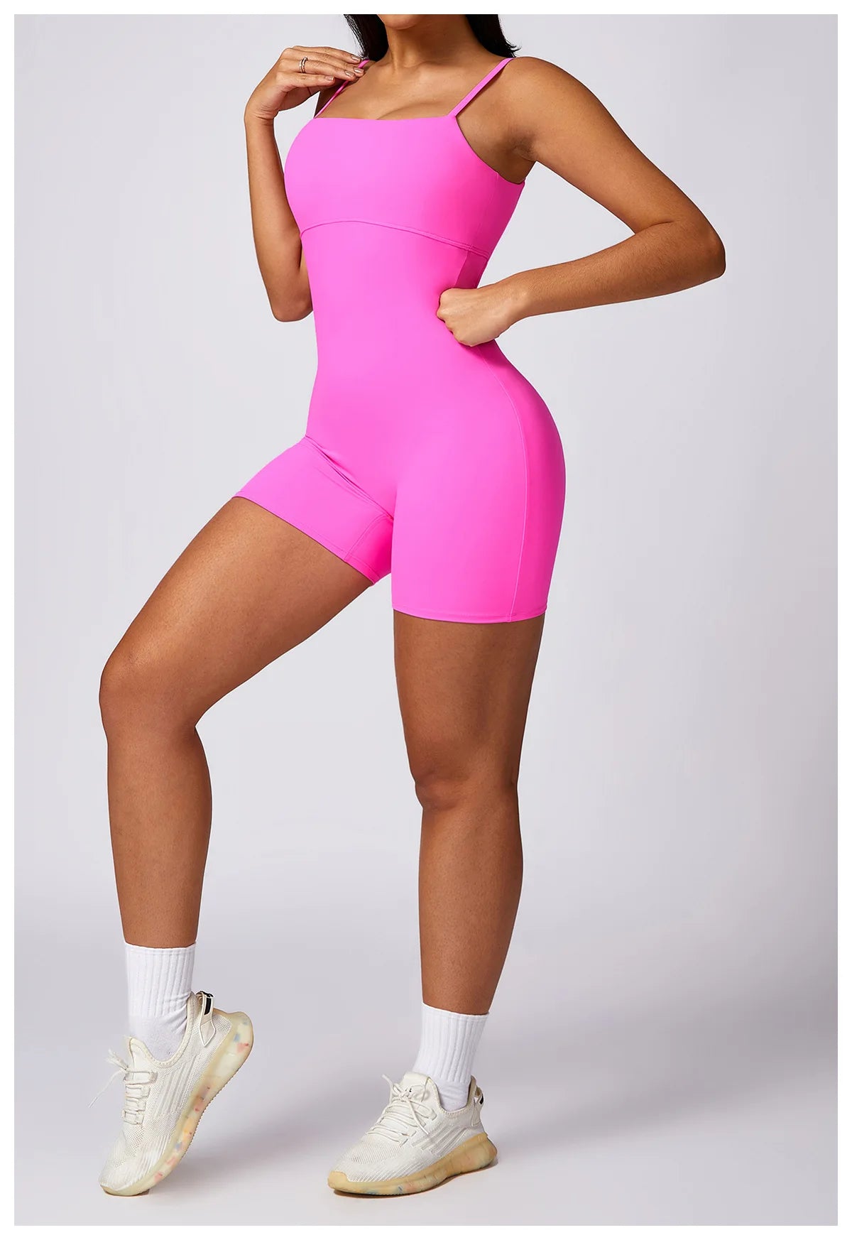 Backless Scrunch Butt Gym Workout Yoga shorts suit