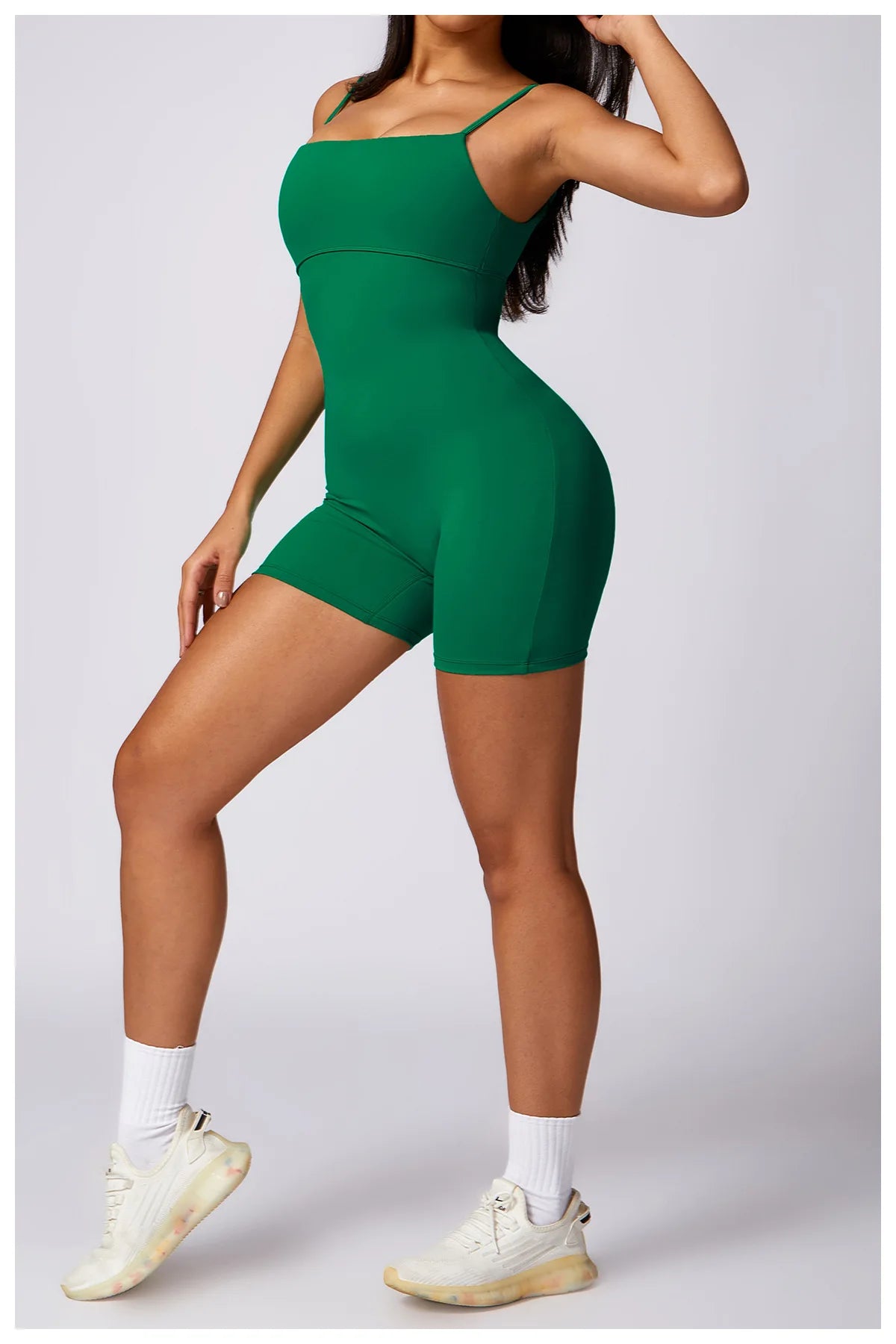 Backless Scrunch Butt Gym Workout Yoga shorts suit