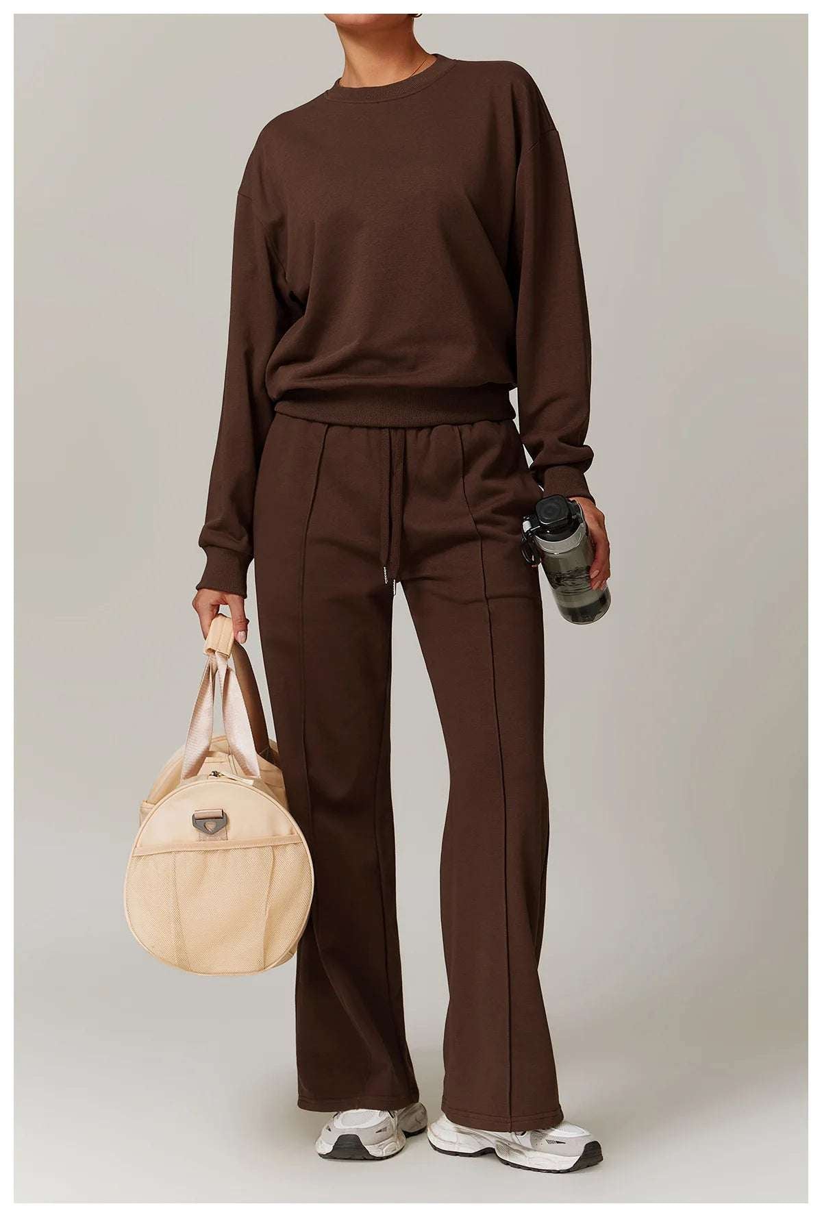 Round Neck Casual Women's sweatshirt