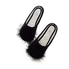 Super Soft Velvet Fur Home Slippers