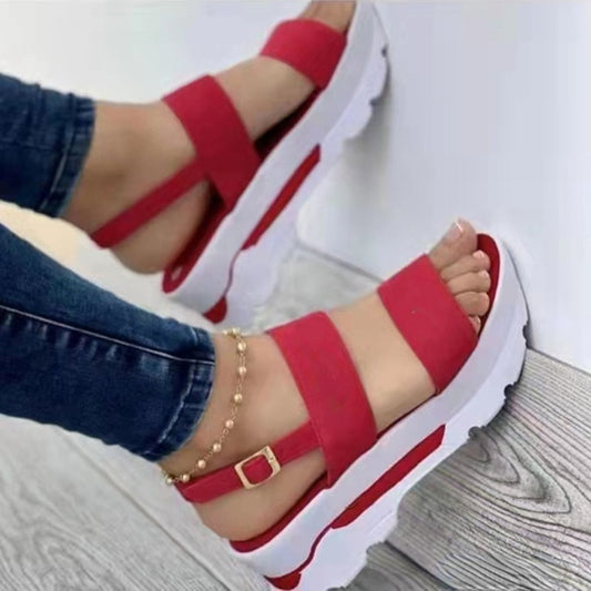 Women Lightweight straps Wedges Sandals