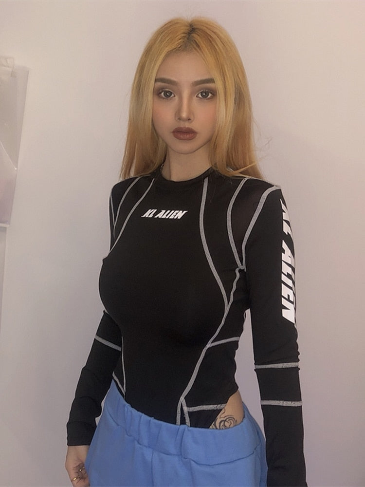 New Women Turtleneck Bodysuits