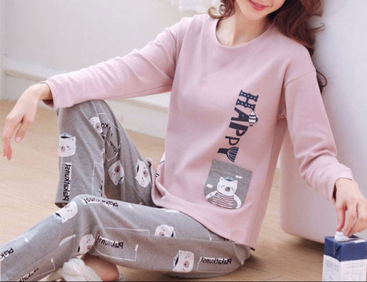 New playful print Pyjamas Set