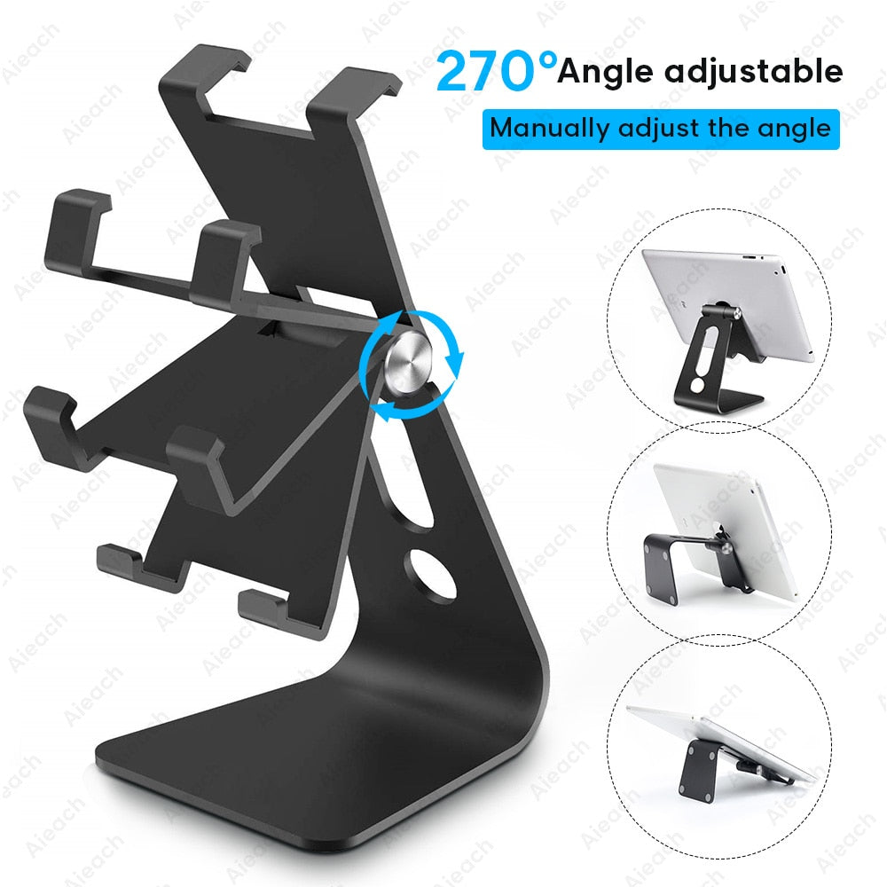 Rotating Aluminium Stand Holder For ipad tablet 9.7 10.2 10.5 11 inch