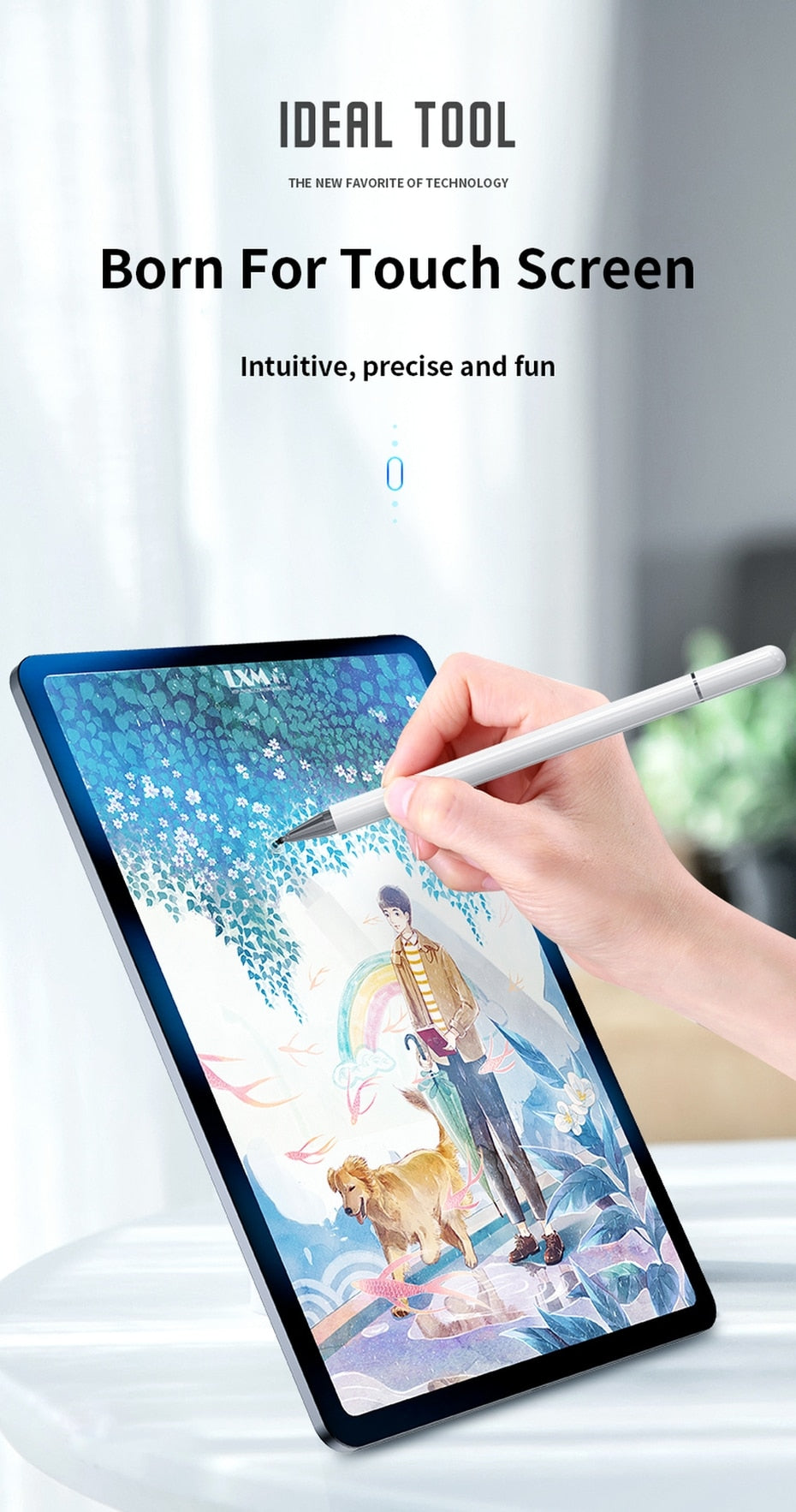 Universal Touch Stylus Pen For Phone iPad Tablet