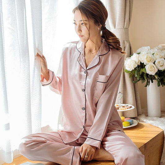 Satin Classic Pyjama Set