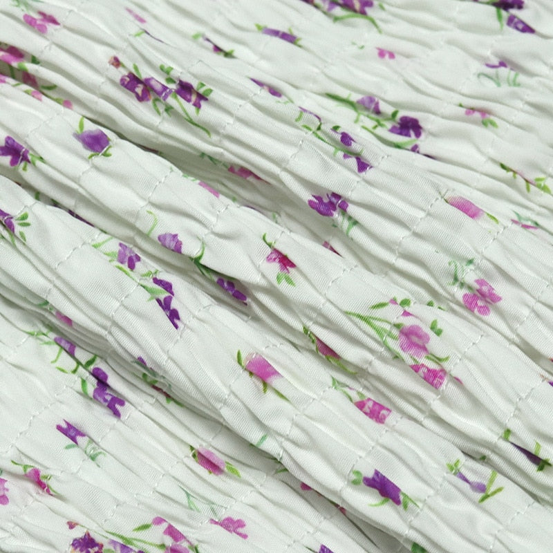 Floral Spaghetti Straps Bodycon Dress