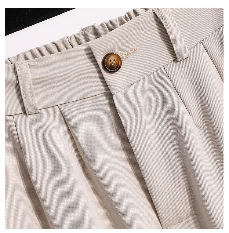 Wide-Legged High Waist Trousers